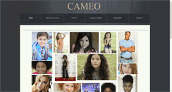 Desktop Screenshot of cameomodelmgt.com